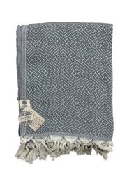 ATOM XXL Oversized Cotton Beach Towel – 200x250 cm – Picnic Blanket Throw – Grey