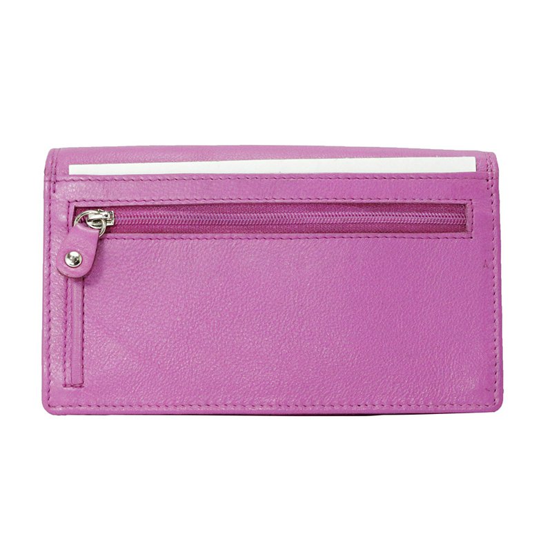 Cartera Mujer Piel Vaqueta - RFID Antideslizante - Cartera Mujer Ideal