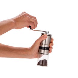 Manuelle Handkaffeemühle mit Keramik-Mahlwerk