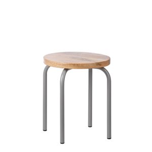 Circle Hocker grau Set 2 Stück Ø30xh.35