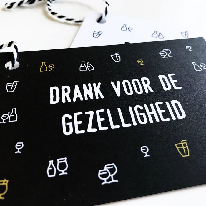 Drank voor de gezelligheid kaartjes