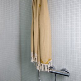 Hammam towel organic cotton Kestane mustard yellow