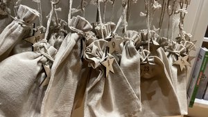 Cijfers 1-24 Adventskalender "Sterren"