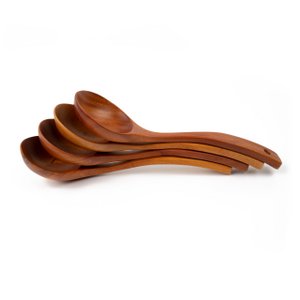 Khaya Wood - Soup Ladle - Sauce Spoon 27 cm - Eco-friendly