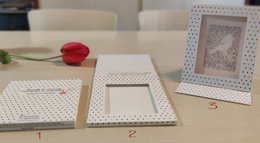 Wiederverwendbare Geschenktasche im Fotorahmen ©