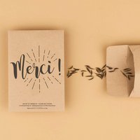 Card to plant | Thank you | Wildflowers