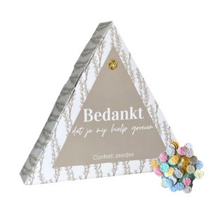 Bloemzaadjes – Bedankt