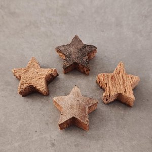 Kokosstern 3 cm Natur 100 Stk