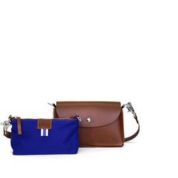Borsa a tracolla Unna Cognac