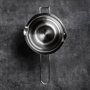 Smeltkom van roestvrij staal