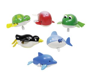 SCHWIMMTIERE (24er Pack) - Badespiel - Spielzeug mit Wickelmechanismus - Mein kleines Geschenk