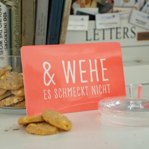 Frühstücksbrettchen, schmeckt nicht