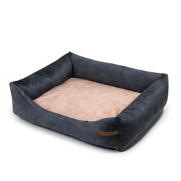 Hunde- og katteseng Rexproduct Softcolor – grafit/multicolor