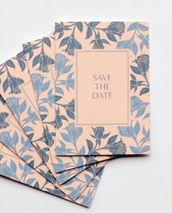 Save The Date Karten Set Roses
