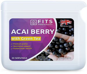 Acai Berry 2000mg and Green Tea 1350mg 60 tablets