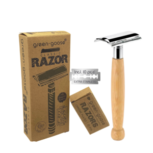 green-goose Classic Shaving Set - Bamboo