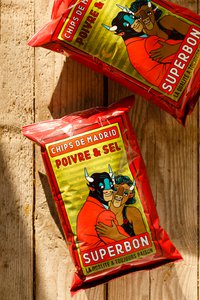 Salt & Pepper Crisps 135g