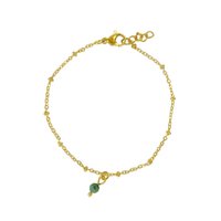 Birthstone Bracelets - Gold (can be ordered per month)
