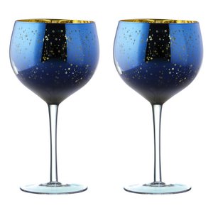 Set mit 2 Gin-Gläsern – Galaxy