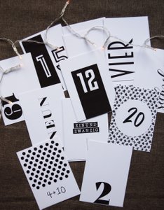 Doodle Advent calendar - creative / humorous / puzzles / fun tasks / to make you smile / gift idea / A6