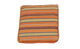 Hazan Kelim Cushion Stripes Orange Guld