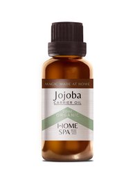 Organic jojoba oil with a rich, golden color and a nourishing formula for the face. Contains natural ingredients to hydrate and rejuvenate the skin.