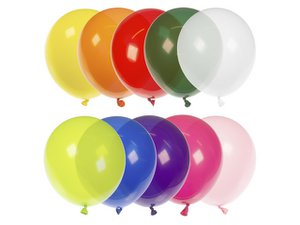 Luftballons Kangaro 30 cm farblich sortiert, Packung mit 100 Stück