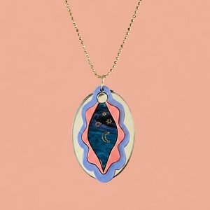 Vulva necklace