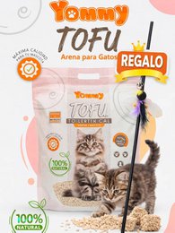 Eco-friendly tofu cat litter, biodegradable, dust-free, fast-drying, multiple scents available, natural pellets.