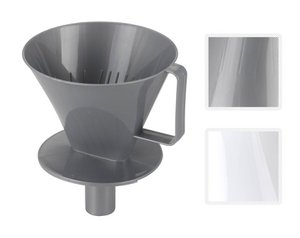Coffee filter holder with spout 13x16cm