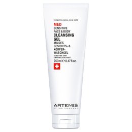 Gentle, pH-balanced cleansing gel that removes impurities and makeup while nourishing skin. Suitable for face and body.