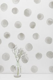 Akvarel prikker wallsticker