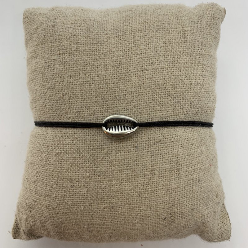 Lille Silver Shell armbånd