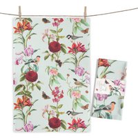 Garden Birds tea towel