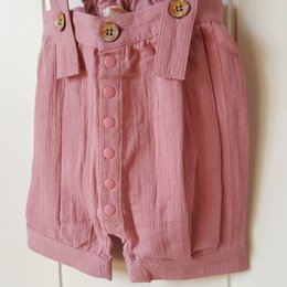Unisex Romper / 100% økologisk dobbelt gaze bomuld