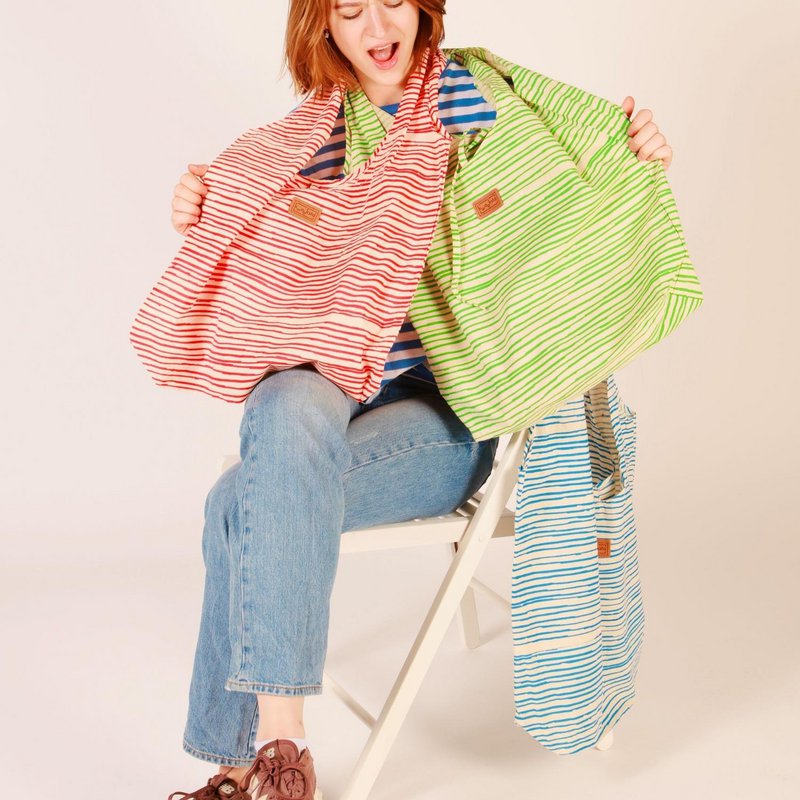 Sac cabas "Big Kwook" - Bleu