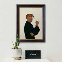 Poster "Tupac Shakur" - A4 & 30x40cm - Art print