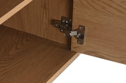 BUFFET MDF MÉTAL 160X45X75 NATUREL MB203020