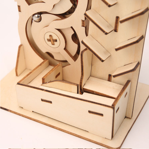 Building kit Knikkerbaan S-Lift Hybrid on solar energy/battery wood