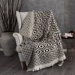 Patara Soft Cotton Jacquard Throw