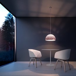 Lampada da soffitto a sospensione ad arco