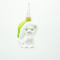 Katze mit Hut Baumschmuck