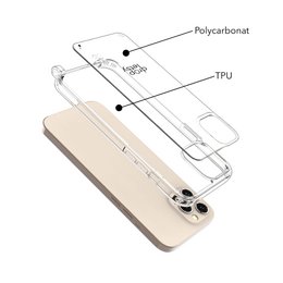 Mobiltelefon cover iPhone 12 Series gennemsigtig