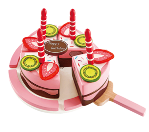 Geburtstagstorte mit doppeltem Geschmack