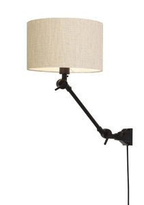 Wandlampe Amsterdam kap 3220 l.leinen, S