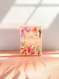 Positieve bevestigingskaarten voor kinderen - kerstcadeau