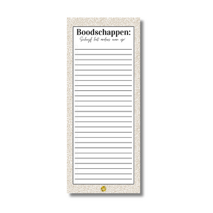 Notepad – Shopping list
