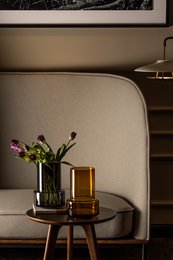 Moderne retro design vase, dyb grå farve, TYLER12GR