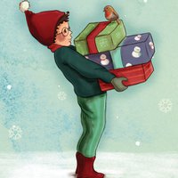 Ansichtkaart Robin Friend