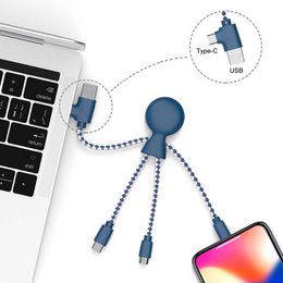 🔌 Mr Bio Multi-connector gerecycleerde plastic kabel 🔌